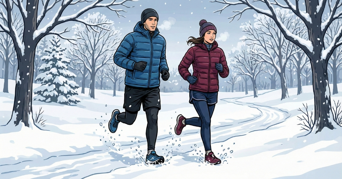 Alergarea pe frig extrem: este sigur să alergi la temperaturi foarte scăzute?